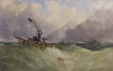 Untitled by Henry Valter, oil, sold Apr 2017