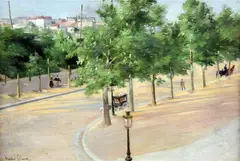 Untitled by Nestor Gerard, oil on canvas, sold Apr 2017