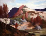 Untitled by E. Hartley Mooney, oil on canvas, sold Apr 2017