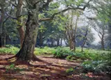 Untitled by Frederick Golden Short, oil on canvas board, sold Apr 2017