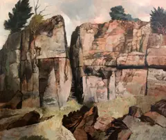 Untitled by Harold Wood, Wood, sold Apr 2017
