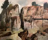 Untitled by Harold Wood, Wood, sold Apr 2017
