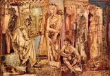 Untitled by Gerald Meares, oil on board, sold Apr 2017