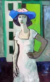 The Summer Hat'signed30 x 20in by Sydney Horne Shepherd, oil on board, sold Apr 2017