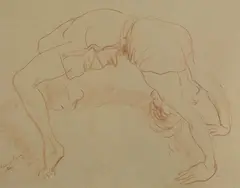 Untitled by Russell Sydney Reeve, drawing, sold Apr 2017