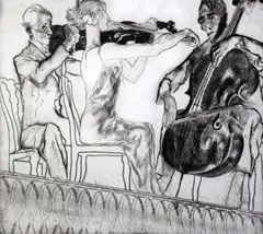 EtchingTriosigned in pencil10 by John Copley, print (other), sold Apr 2017