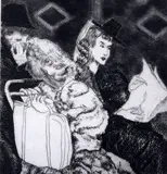 EtchingPeople in the Tubesigned in pencil5 by John Copley, print (other), sold Apr 2017