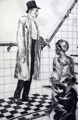 EtchingTu Es Ivre by John Copley, print (other), sold Apr 2017