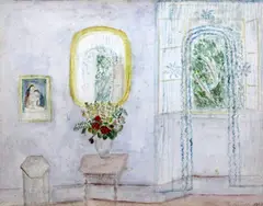 A bouquet of flowers at Dubrovnik by Hilda Carline, 1933, watercolour, sold Apr 2017