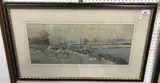 The Atherstone (North) from Atterton Covert 1931 by Frank Algernon Stewart, watercolour, offered Feb 2025