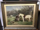 Easton Park 1884 by John Duval, oil on canvas, sold Feb 2025