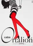 Calze Ortalion by René Gruau, Offset, Moneta, Milano-Roma, sold Sep 2026