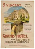 Grand Hotel St. Vincent by Francesco Bosso, Color lithograph, Lit, sold Sep 2026