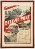 Stelvio-Post by Ortler, Color lithograph, Art, sold Sep 2026