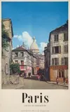 Paris / Une rue de Montmartre by Rod Rieder, Offset, Braun & Cie, Mulhouse, Paris, sold Sep 2026