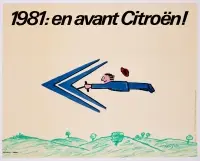 Avant le Citroën! by Raymond Savignac, Offset, Ets St, sold Sep 2026