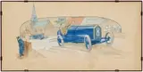 Gran Prix de l' A.C.F by Ernest & Marguerite Montaut, Color lithograph, Mabileau & CIE, Paris, sold Sep 2026