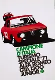Alfa Romeo GTA 1300 Junior by A. Fattorini, Offset, printed in Italy, sold Sep 2026