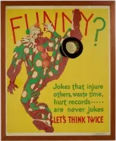 Funny by Anónimo, Color lithograph, Mather&Company, Chicago, Illinois, printed in the USA, sold Sep 2026