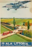 Ala Littoria by Giulio Ferrari, Color lithograph, Ed, sold Sep 2026