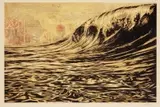 Dark Wave by Shepard Fairey, Offset, unknown printer, sold Sep 2026
