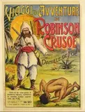 Viaggi ed Avventure di Robinson Crusoe by Pin Gto, Color lithograph, Stab, sold Sep 2026