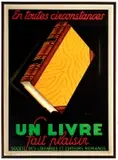 En toutes circonstances un livre fait plaisir by Jacomo, Color lithograph, A, sold Sep 2026