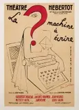 La machine à écrire by Jean Cocteau, Offset, unknown printer, sold Sep 2026