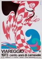 Viareggio Carnevale by Uberto Bonetti, Offset, AGAF, Firenze, sold Sep 2026
