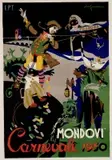 Carnevale di Mondovì by Uberto Bonetti, Color lithograph, unknown printer, sold Sep 2026