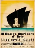 III Mostra Marinara d’Arte – Roma by Giuseppe Latini, Color lithograph, A, sold Sep 2026