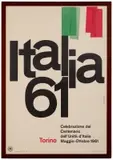 Group of three posters for "Italia 61" by Danilo Nubioli, Offset, Mario Gros & C, sold Sep 2026