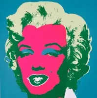 Marilyn Monroe by Andy Warhol, Silk-screen print, edited by Sunday B, sold Sep 2026