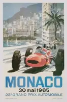 23e Grand Prix de Monaco (later reprint) by Michael Turner, Offset, Édition J, sold Sep 2026