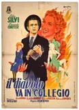 'Il diavolo va in collegio' directed by Jean Boyer by Anselmo Ballester, Color lithograph, N, sold Nov 2025