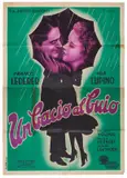 'One Rainy Afternoon' starring Ida Lupino by Anselmo Ballester, Color lithograph, APE, Roma, sold Nov 2025