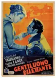 'The Amateur Gentleman' starring Elissa Landi by Giulio Ferrari, Color lithograph, APE, Roma, sold Nov 2025
