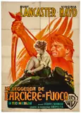 'The Flame and the Arrow' starring Burt Lancaster by Luigi Martinati, Offset, APE, Roma, sold Nov 2025