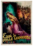 'The Thief of Damascus' starring Paul Henreid by Anselmo Ballester, Offset, Moneta, Milano, sold Nov 2025