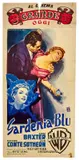 Playbill for 'Blue Gardenia' directed by Fritz Lang by Luigi Martinati, Offset, APE, Roma, sold Nov 2025