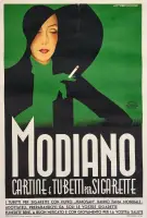 Modiano / Cartine e tubetti per sigarette by Franz Lenhart, Color lithograph, Grafiche Modiano, Trieste, sold Mar 2025