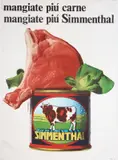 Simmenthal by Studio Testa, Offset, SISAR, Milano, sold Mar 2025