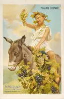 Gancia moscato spumante by Rodolfo Paoletti, Color lithograph, Lit, sold Mar 2025