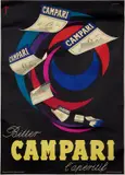 Bitter Campari l’apéritif by Aldo Catti, Color lithograph, A, sold Mar 2025
