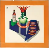 Carpano Punt e Mes Vermuth by Studio Testa, Color lithograph, printer unknown, sold Mar 2025