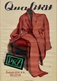 PKZ / Qualität by Otto Baumberger, Color lithograph, Wolfsberg, Zurich, sold Mar 2025