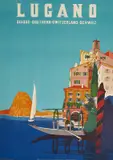 Lugano by Dan Buzzi, Lithograph, Arti Graf, sold Mar 2025