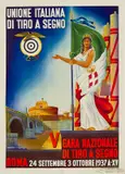 V° Gara Nazionale Tiro a Segno by Anónimo, Color lithograph, Grafiche I, sold Mar 2025