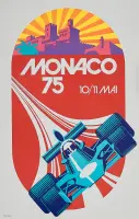 33e Grand Prix Monaco by Géo Ham, Offset, AIP, Monaco, sold Mar 2025