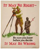 It may be right - It may be wrong by Hal Depuy, Color lithograph, Mather&Company, printed in USA, sold Mar 2025